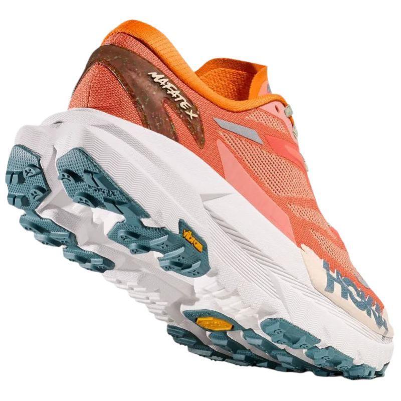 HOKA One One Scarpe da Trail Running Casual Mafate X Low top VIBRAM Sneakers Arancioni da Donna 1162010-FPR