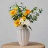 Vases for Flowers Simple Ceramic Vase Flower Vase Dried Flower Arrangement Retro Vase Decoration Living Room Bedroom Study Decoration Flower Vases