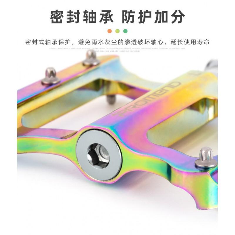 Aluminum Alloy Folding Bike Pedals With Sealed Bearing Anti-Slip Platform Road Cycling Accessories