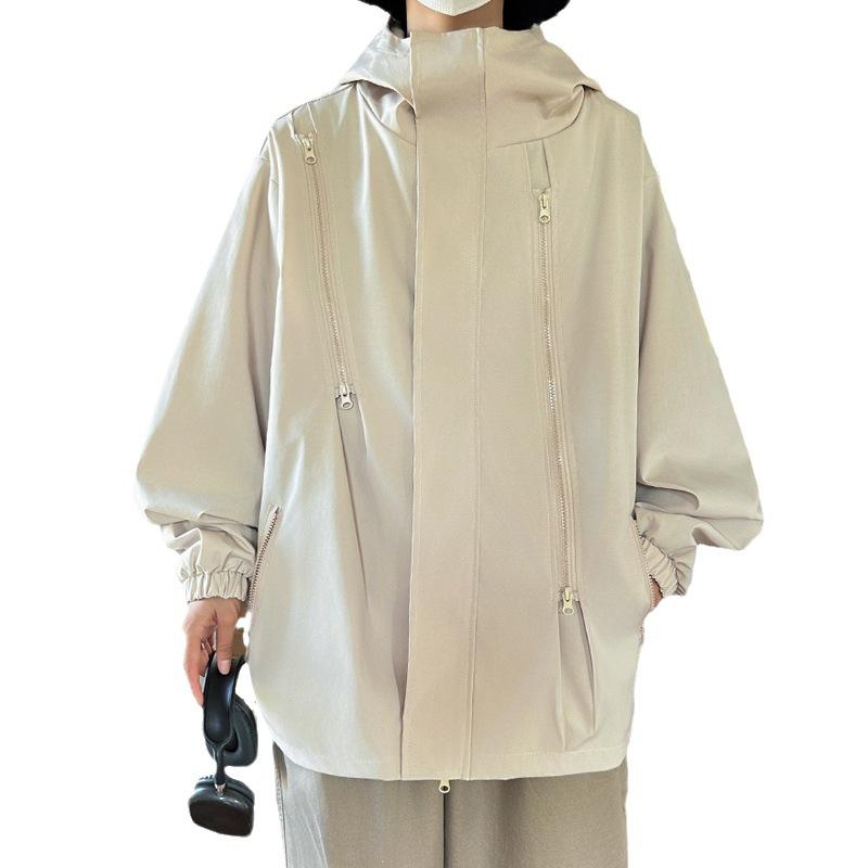 Mäntel Herrenjacken Frühling und Herbst Trendy Casual Fashion Jugend Kapuzen Outdoor Sportjacken Herrenbekleidung