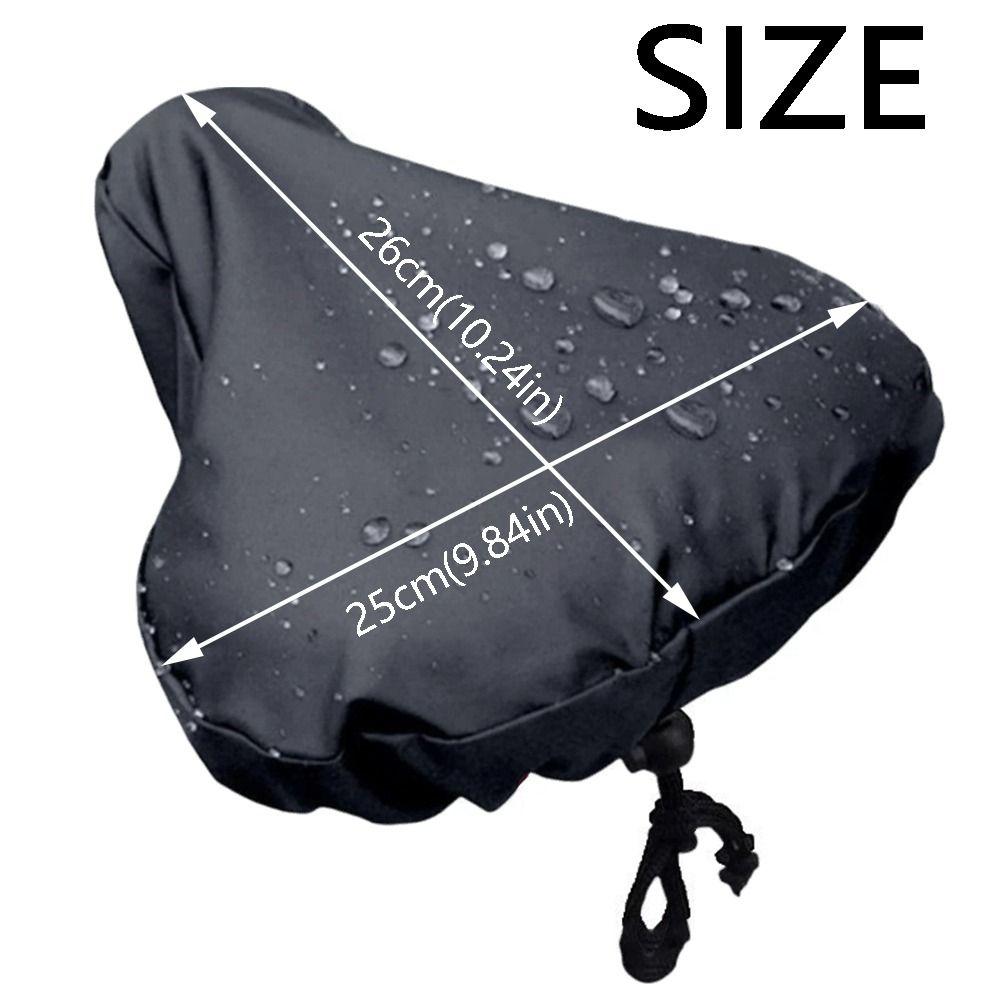 Washable Bicycle Saddle Rain Cover Dust-proof Bicycle Seat Cushion  Bicycle Accessories