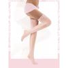 Bencailor 4 Double Pack Shiny over the Knee Stockings Oil Silicone Lace Top Transparent Tights over the Knee Stockings