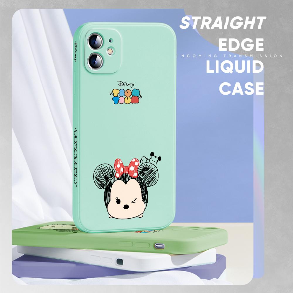 

Силиконовый чехол с милым рисунком Минни Маус и рисунком края для полной камеры, защитный чехол для Infinix Tecno Itel