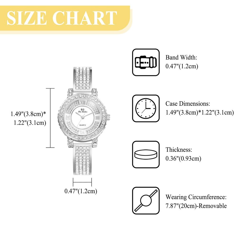 Süße Damen-Diamantuhr mit funkelnden Strasssteinen: Analog, Wasserdicht, Modeaccessoire - Valentinstag, Weihnachten, Geburtstagsgeschenk