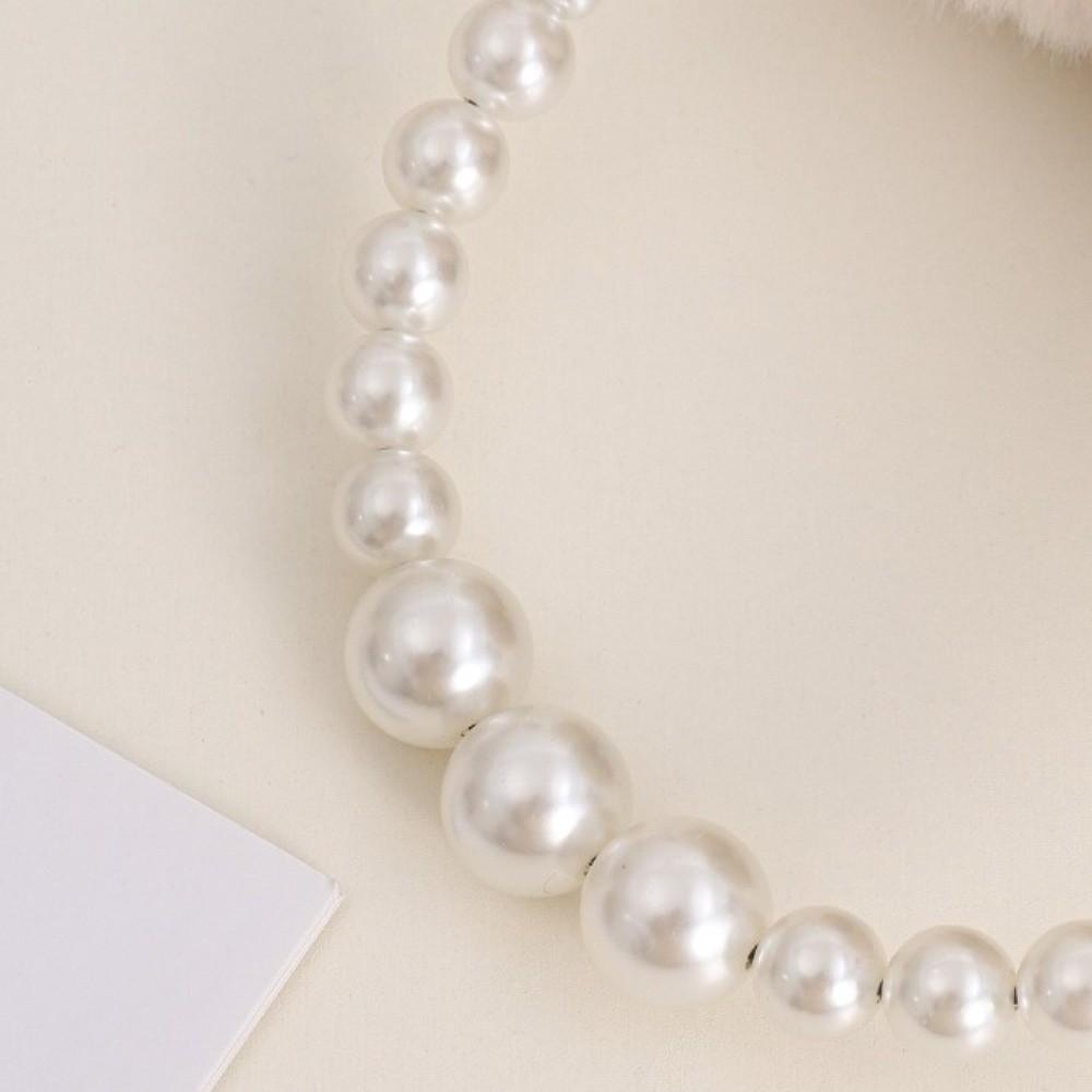 Soft Plush Ear Covers Anti-rabbit Fur Pearl Ear Protect Fashion Ear Muffs  Women