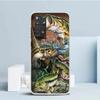 Offshore Angling Fishing Fish Rod Phone Case For Xiaomi Redmi Note 15 14 14S 13 12S 12 Pro Plus 11S 11 11T 11E 10S 10 + Soft TPU