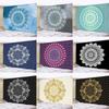 Square Tapestry Mandala Wall Hanging Carpet Yoga Mat Suitable for Home Bedroom Decoration