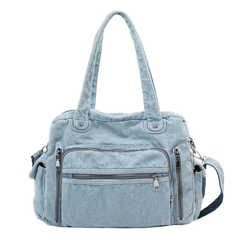 Denim Bag Women's Tote Bag Large Capacity Shoulder Crossbody Bag