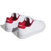 Adidas Advantage Court K White Scarlet Kids Sneakers Cloud-White Better-Scarlet H06179