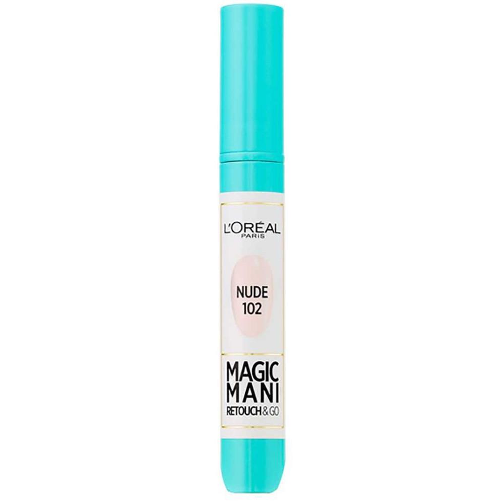 

L Oréal Paris - MAGIC MANI RETOUCHES & GO Felt Varnish - 102 телесный цвет