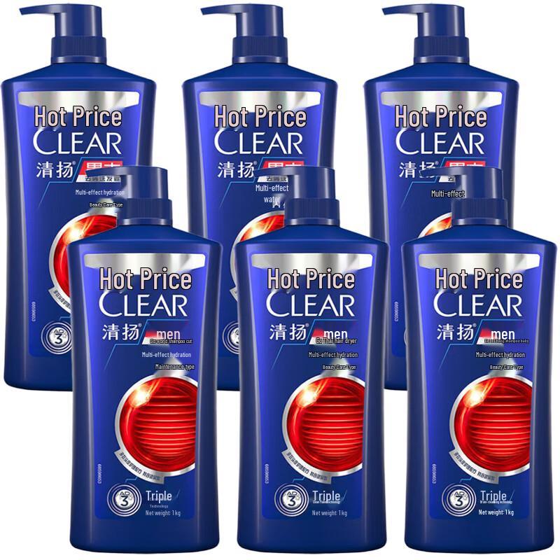 

Clear Multi-Effect Anti-Dandruff Shampoo - 6x1000g Pack