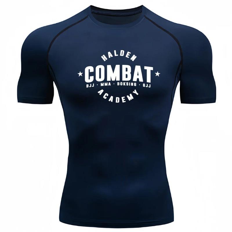 

Gym Compression Shirt Men Running Compression T-shirt Short Sleeve Sport Tees Workout Fitness Tight Fit Sweatshirt Male Athletic Fashion Tops XXXL