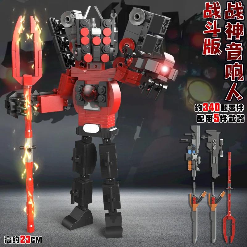 2023 Skibidi Toilet Man VS Monitor Blocchi da Costruzione Camerman Titan Speakerman Giocattolo Fai da Te Set di Figure Speakerman per Bambini Regalo