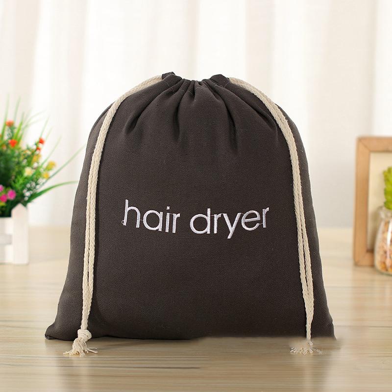 Hair Dryer Cloth Bag Hair Diffuser Hairdryer Drawstring Closure Cover Dust Bag
