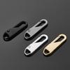 4PCS Movable Zipper Piece, Metal Zipper Lock Piece, Luggage Repair Zipper Piece, Removable Zipper Head for Clothes Accessories