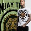 Muay Thai T-shirt Thai Boxing Sak Yant Warrior Tattoo Thai Boxer Martial Arts