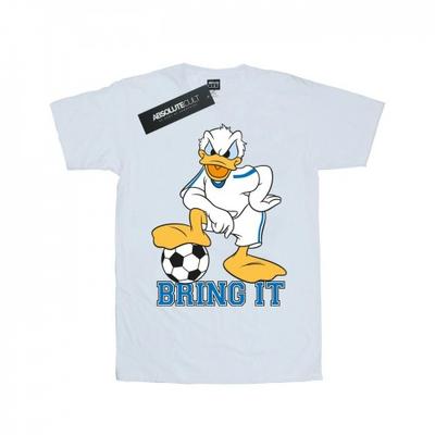 Womens/Ladies Donald Duck Bring It Cotton Boyfriend T-Shirt