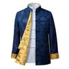 Chinese Shirt Chinese Style Keep Warm Print Retro Colorfast Tang Suit Coat