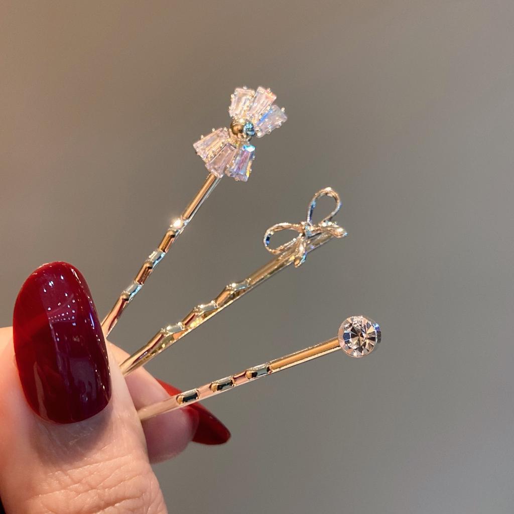 Korean Fashion Flower Opal Pearl Hairpins Gifts Women Girls Hair Clips Pins Barrettes Accessories Hairclip Hairgrips Headdress