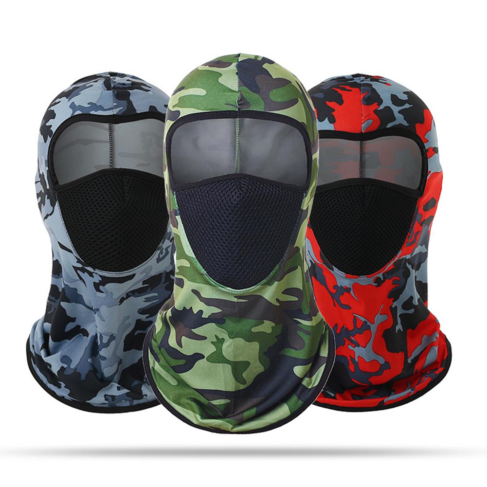 Outdoor Sports Face Cover Hiking Cycling Camping Hunting Cap Summer Breathable Cycling Motorbike Full Face Masque For Men Women