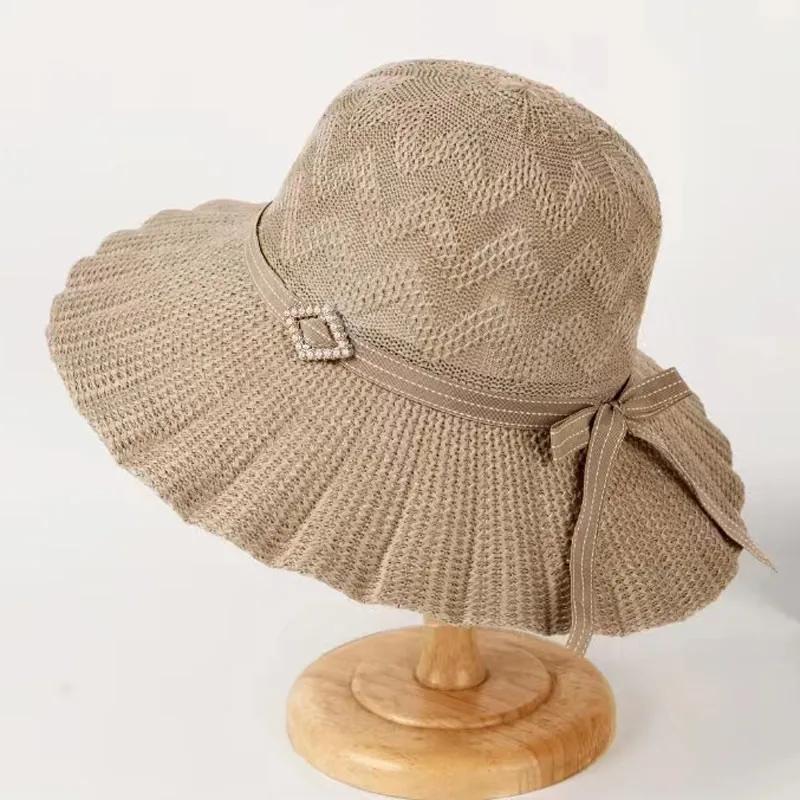 Sun Hat Women's Summer Sunblock Face Sun Hat Outdoor Thin Cycling Hat Breathable Cool Hat Casual Hat