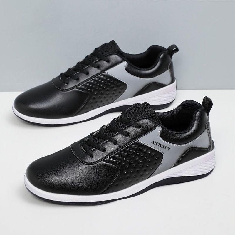 Men's shoes new travel shoes sports shoes versatile classic casual shoes leather non-slip wear-resistant waterproof