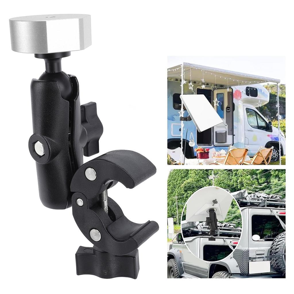Rv Ladder Mount for   ABS Aluminum Alloy Multifunction   Clamp Mount for Pole RV Trailer Yacht