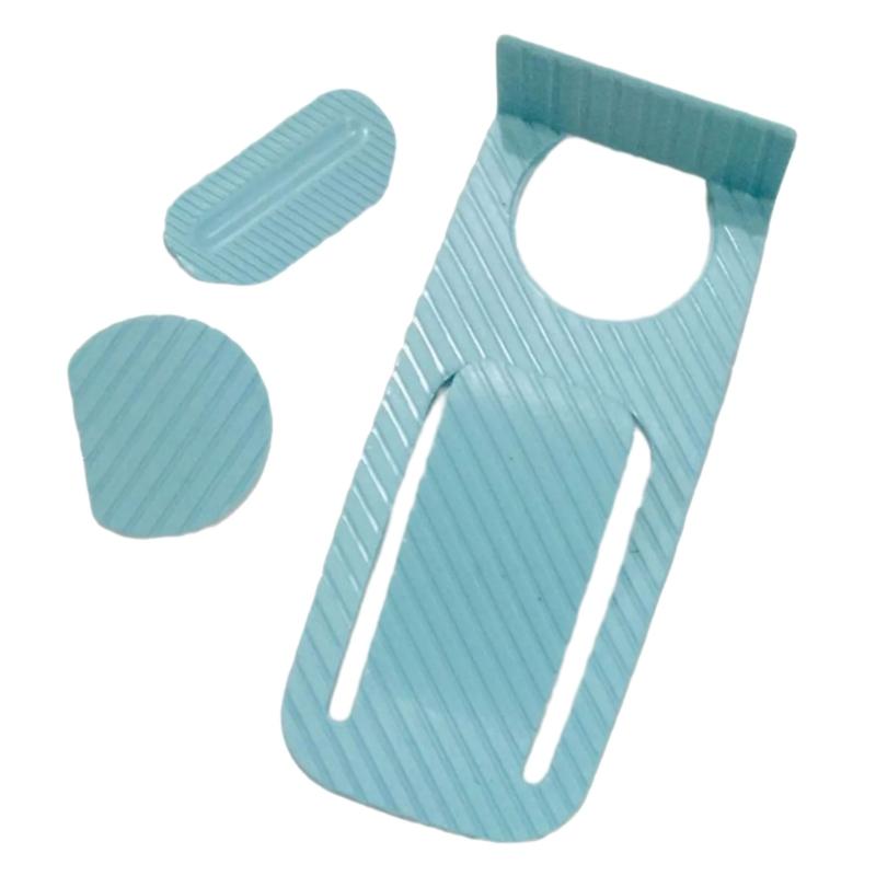 

Plastic Door Stoppers Home Door Rear Retainer Anticollision Doorstop Nonslip Door Stop Wedge Wall Protector Door Holder синий