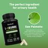L-arginine and saw palmetto 120 capsules