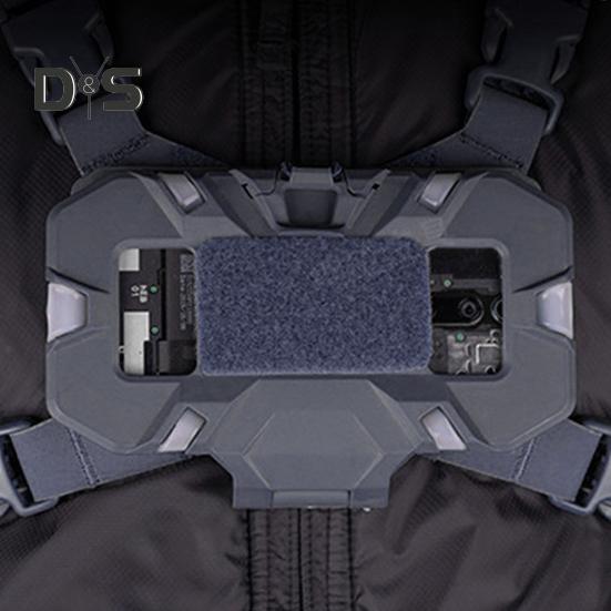 Foldable Hunting Vest Phone Holder Plate Carrier Mobile Phone Mount Universal Chest Navigation Board Cell Phone Holder Outdoor Vest Attachment