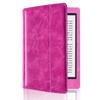 6 Inch E-Reader Case Leather Shell Premium Folio Cover for Kobo Glo