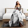Malachi Bartons  Super Warm Blanket  Students Plush Throw Blanket Funny Home Decor Flannel Bedspread Sofa Bed Cover