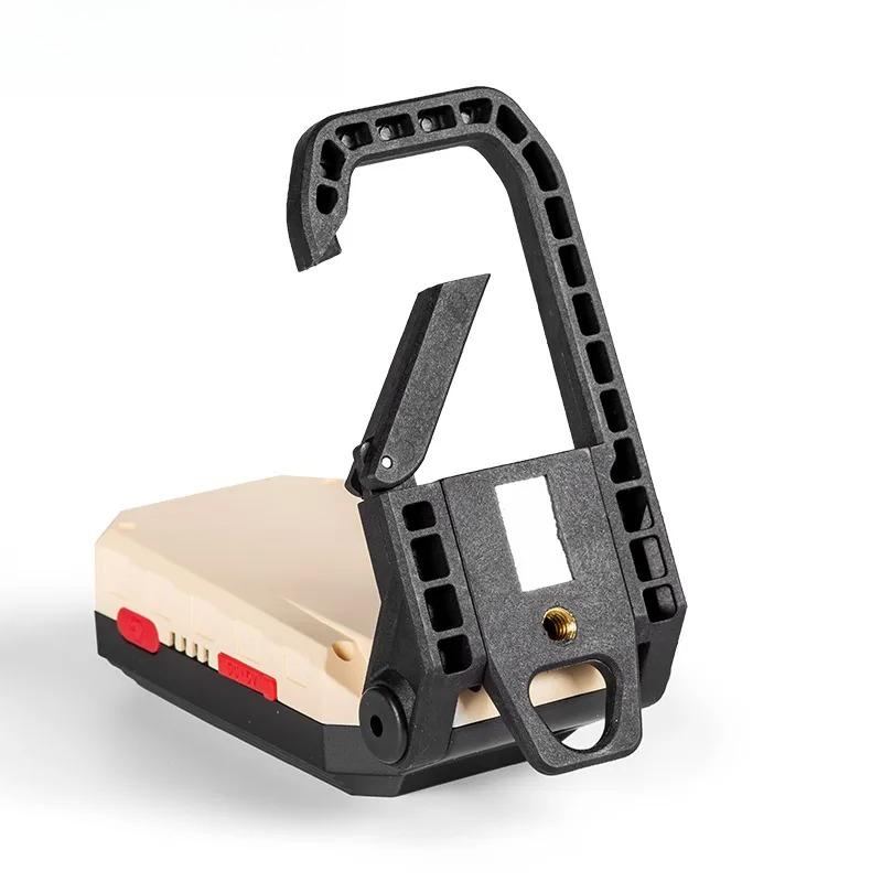 COB Magnetic Work Light Adjustable Folding Strong LED Searchlight Flashlight Waterproof Emergency Camping Tent Lantern With Hook