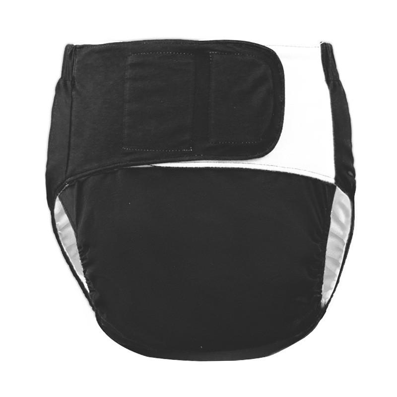 Reusable Cotton Incontinence Pad Adults With Breathable Fabric Hook-and-Loop Fastener