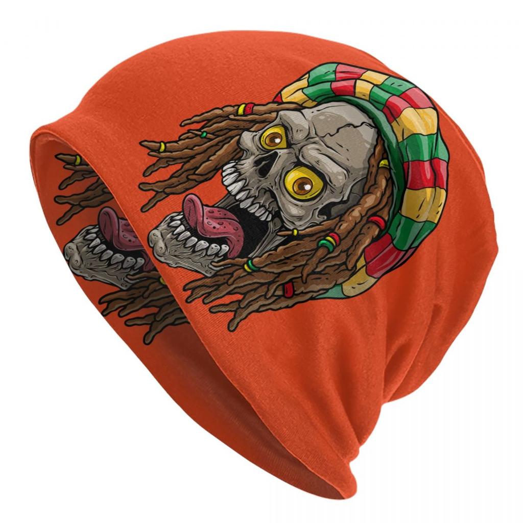 Rainbow Heartbeat Reggae Rasta Colors Beanie Cap Unisex Winter Bonnet  Knit Hats Outdoor Jamaica Jamaican Skullies Beanies Hats