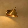 Minimalist Brass Wall Sconce Italian Mid-Century Modern Pivot Lighting Fixture Home Decor