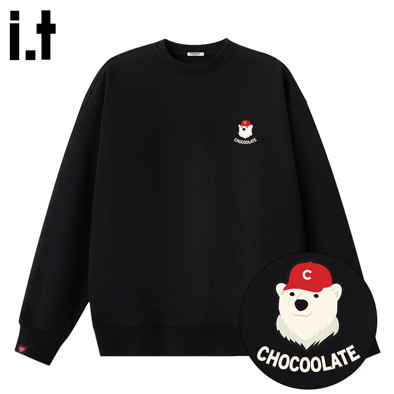 :CHOCOOLATEit Women s Polar Bear Print Loose Sweatshirt XS