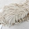 Imitation Ostrich Tassel Versatile Spice Girl Plush Long Hair Scarf Encryption Premium Sense Thickened Warm Scarf Shawl