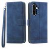 For Samsung Galaxy A56 5G Leather Case Lines Imprint Wallet Phone Cover