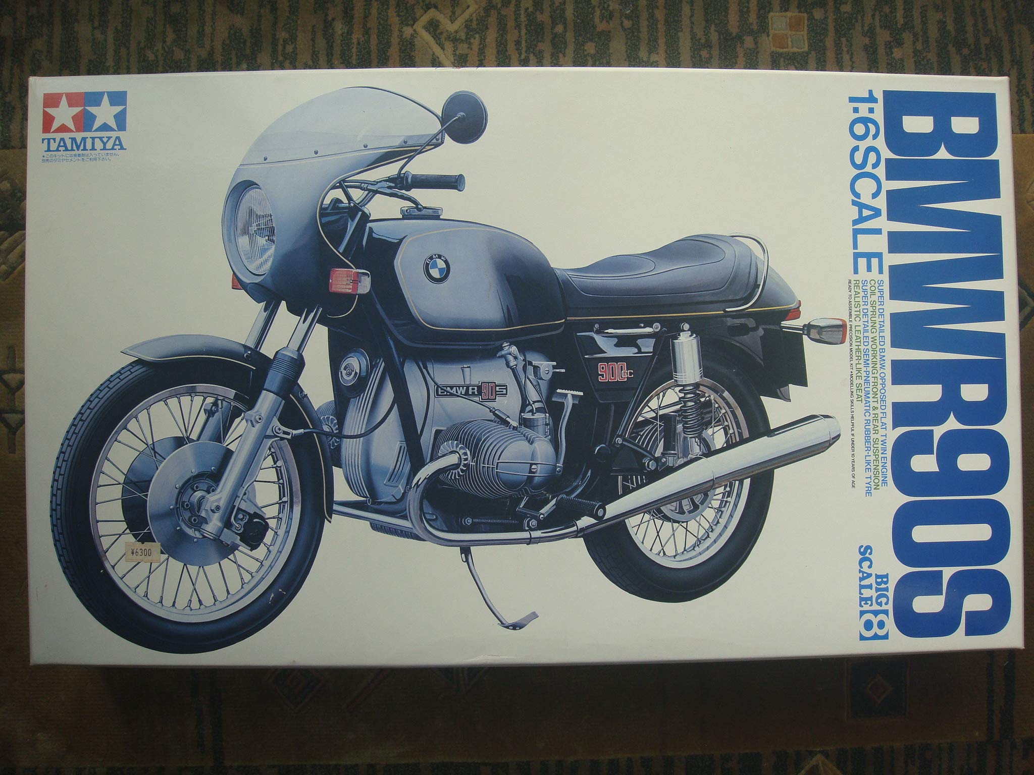 

Tamiya Серия мотоциклов BMW R90S Пластиковая модель 16008 1/6 №8