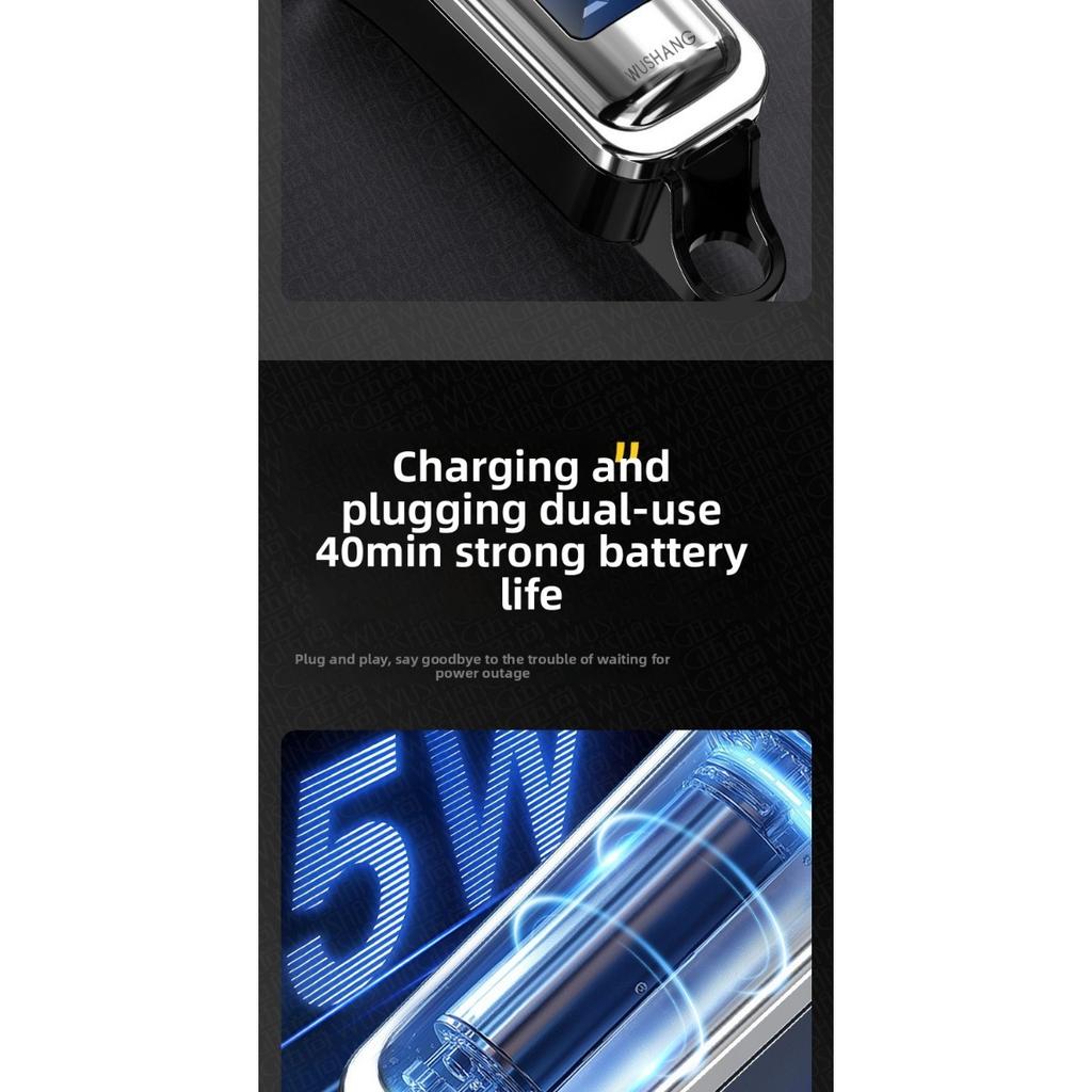 Profesjonalna Elektryczna Maszynka do Włosów z Nasadkami Grzebieniowymi, Cyfrowy Wyświetlacz LED, Przenośne Ładowanie USB, Bezprzewodowa Maszynka do Golenia i Przycinania dla Mężczyzn