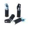 1Pair Motorcycle Foot Pegs Universal Motorcycle Footpeg Bracket For Gs125 Footrest Pedals Accessories Part For Most Motorcycle