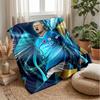 Erling Haaland Soft Flannel Fleece Blanket Lightweight Cozy Warm Throw Blanket For Sofa Bed Home Decor