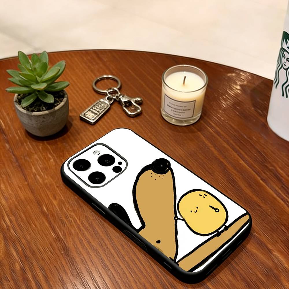 

Cute potato Phone Case Silicone Soft For IPhone 17 16 15 14 13 12 11 X XR Plus Pro Max Plus iPhone15Pro