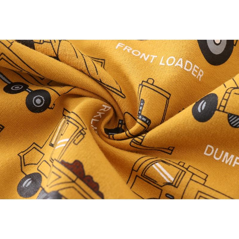 Sudadera Informal de Manga Larga con Cuello Redondo de Dibujos Animados para Niños