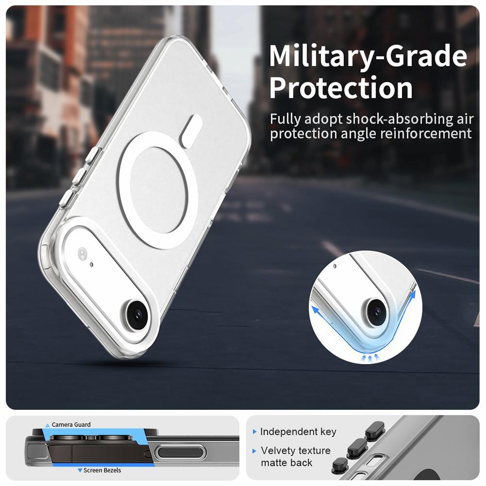 For iPhone Air Case Compatible with MagSafe Anti Drop Hybrid Phone Back Cover