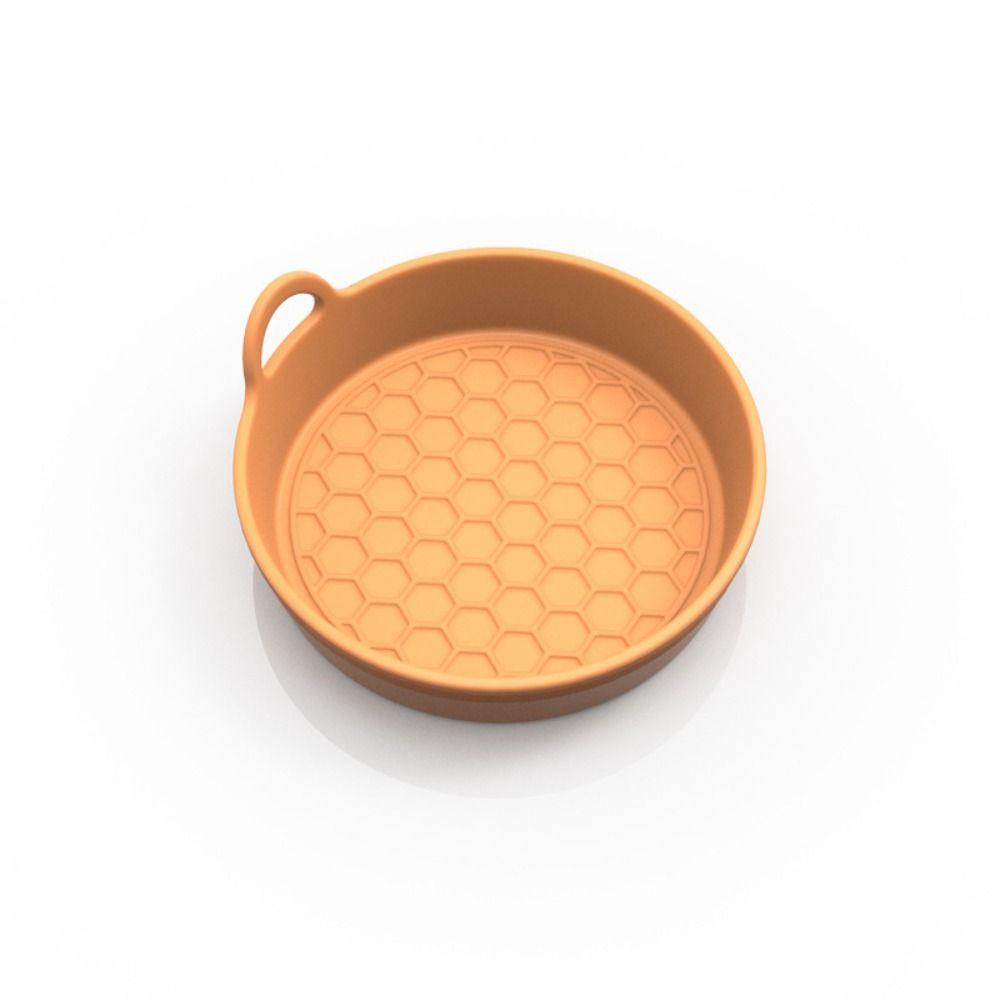 Silicone Car Coaster Round Shape Cup Holder Pad Eco-Friendly Silicone Coaster  Universal Fit