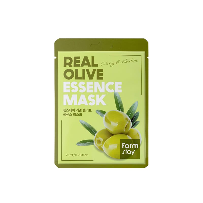 Real Olive Essence Mask Pack (10 sheets)