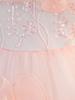 Girls' Ruffled Mesh Princess Dress for Holidays and Piano Performances