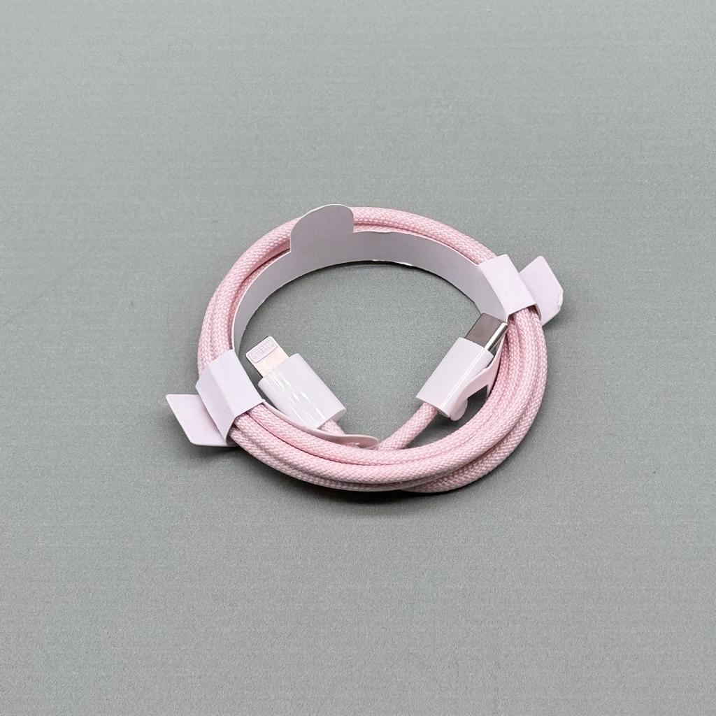 Knitted Macaron PD20W Double C Cable for Apple 16/15/14/13 Devices